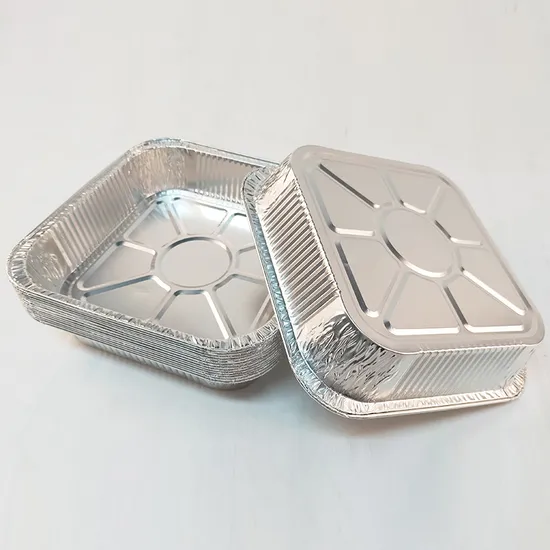 square 9" x 9" aluminum foil container sq230 square 9" x 9" aluminum foil container sq230