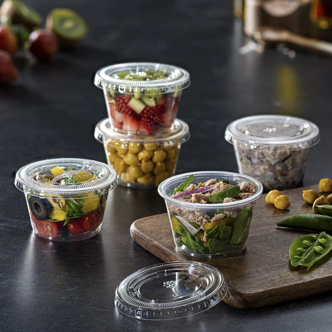 china plastic sauce cup portion container transparent clear 1oz 1.5oz factory china plastic sauce cup portion container transparent clear 1oz 1.5oz factory