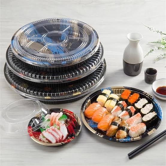 china wholesale round plastic sushi containers china wholesale round plastic sushi containers