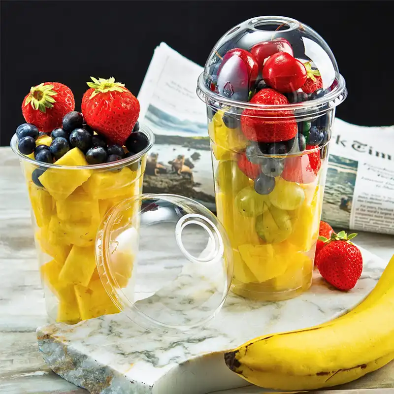 clear plastic fruit cups clear plastic fruit cups