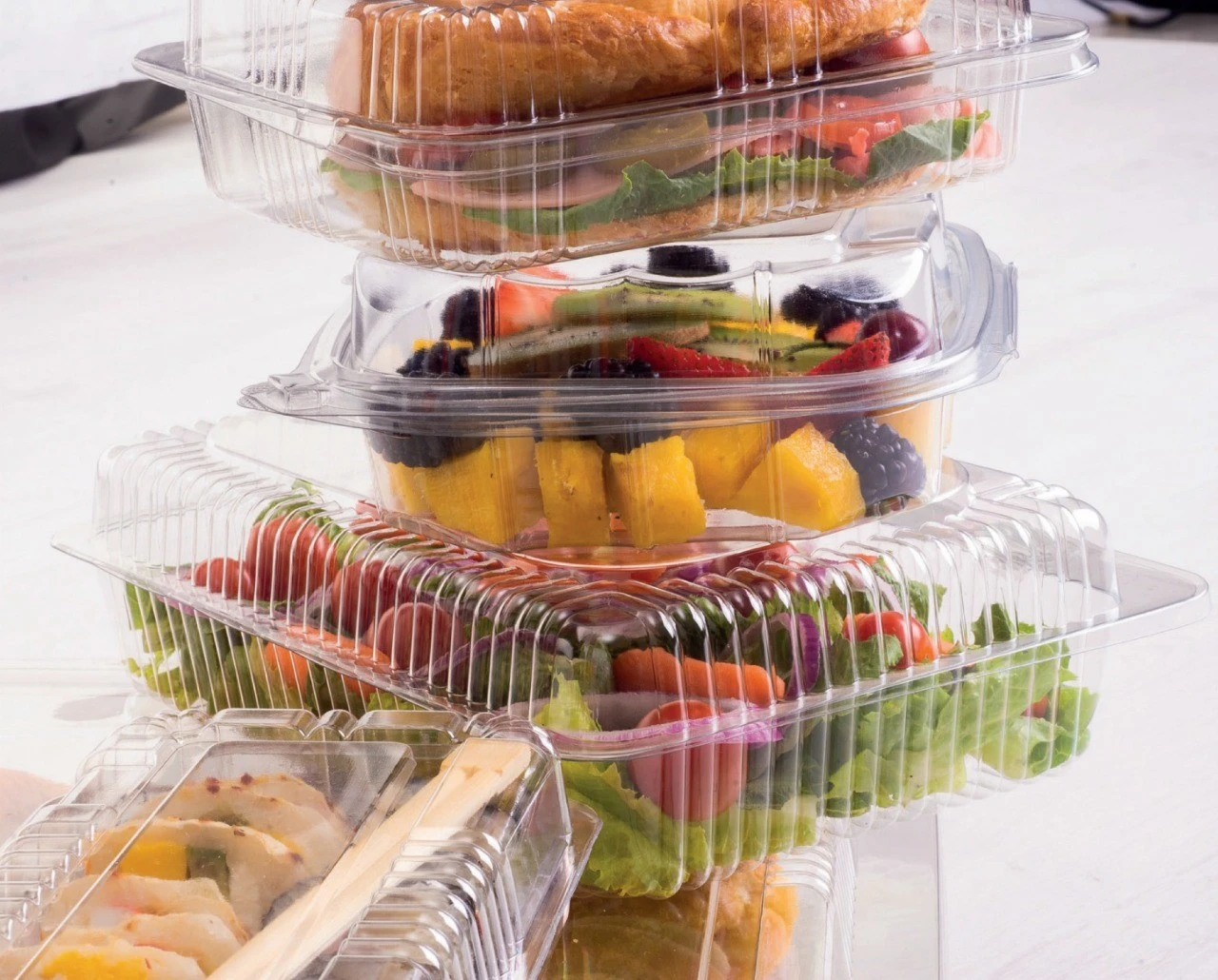 pet clamshell take out containers plastic cake slice container with clear lids factory pet clamshell take out containers plastic cake slice container with clear lids factory