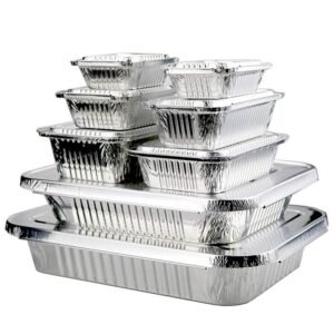 Is Cooking with Aluminum Foil Safe? Manufacturing & Properties aluminum foil food containers packaging.jpg